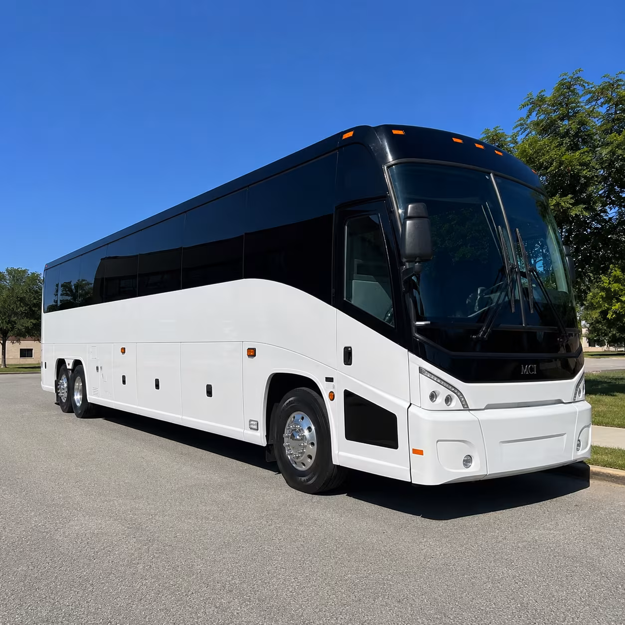 carmichael charter bus interior