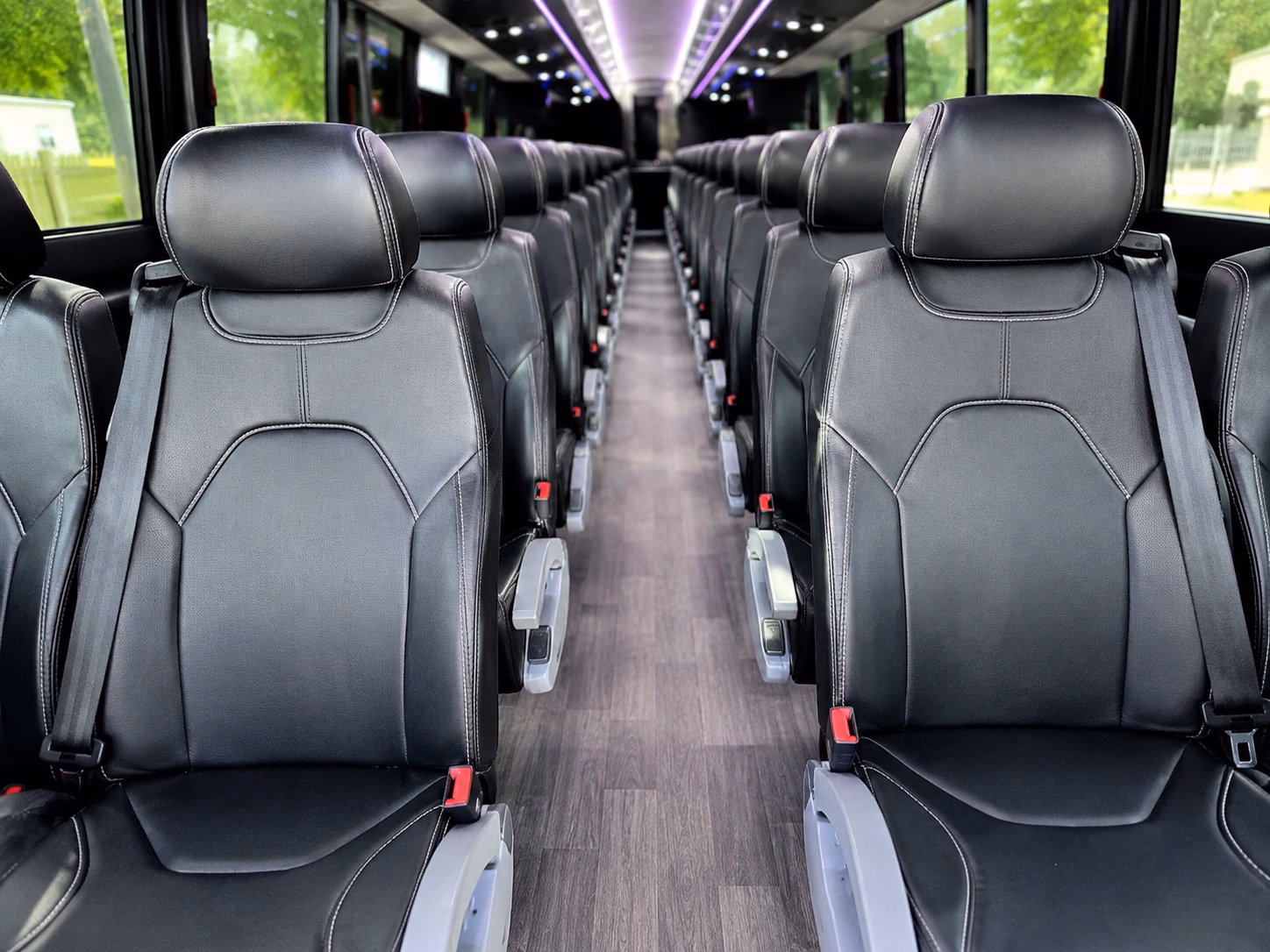 citrus heights charter bus interior