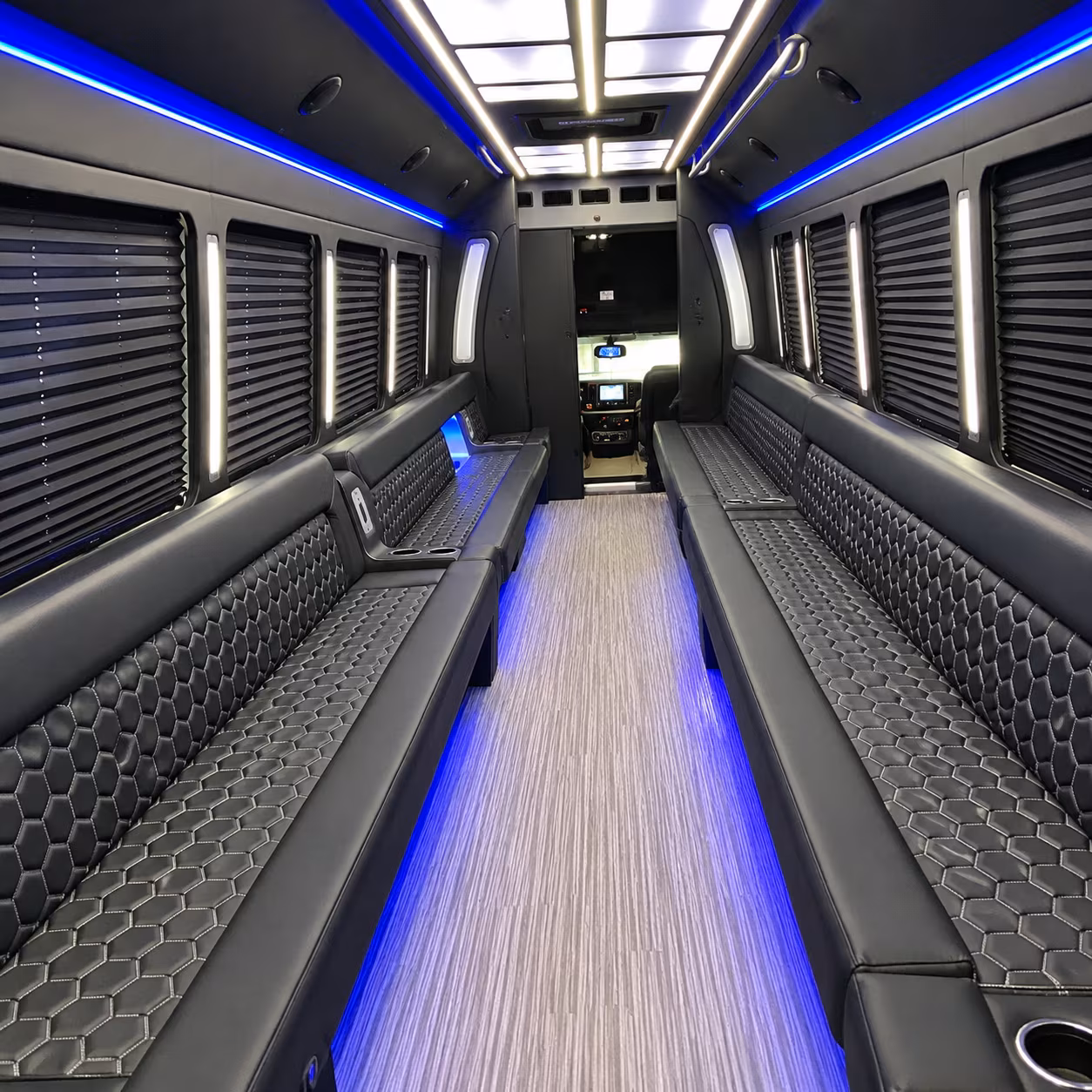 citrus heights party bus rental interior