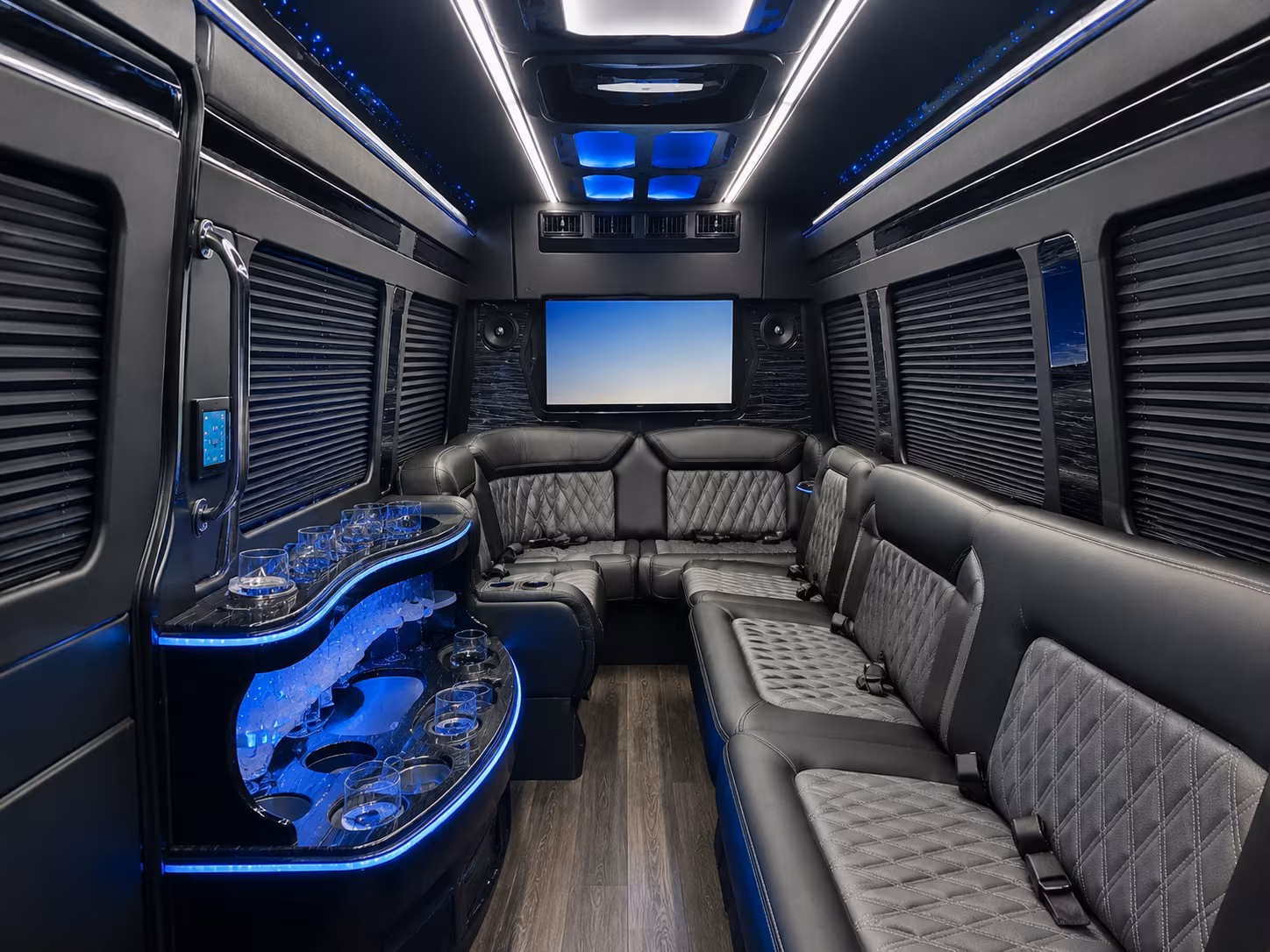 woodland concert shuttle bus rentals in woodland