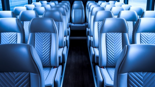 30 passenger minibus inside davis