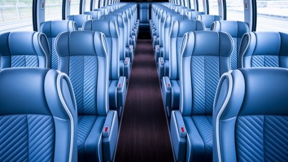 56 passenger charter bus interior folsom